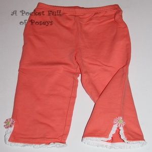 Freshly Picked Gymboree Pants Orange Knit NWT